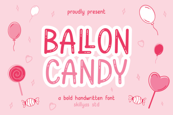 Ballon Candy: A Playful Display Font for Digital Branding