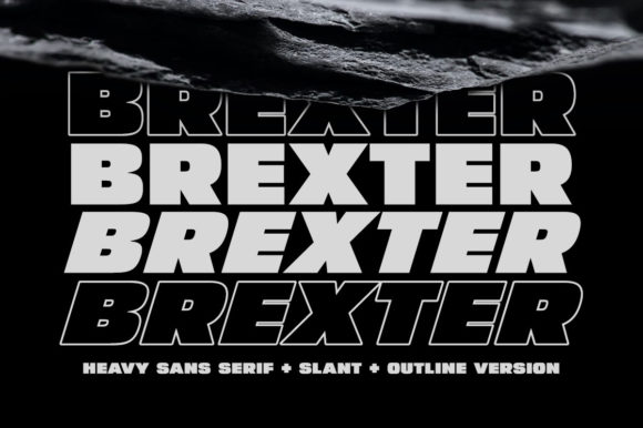Brexter: A Bold Display Font for Scroll-Stopping Marketing