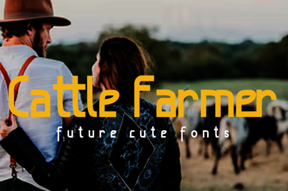 Cattle Farmer: A Charming Display Font for Handmade Creators