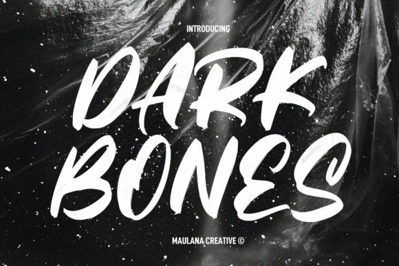 Darkbones: A Bold Display Font for Scroll-Stopping Marketing