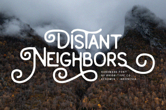 Distant Neighbors: A Thoughtful Display Typeface for Editorial Calm