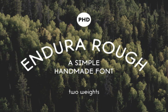 Endura Rough: A Rustic Display Font That Stands Out in Fast-Scrolling Feeds