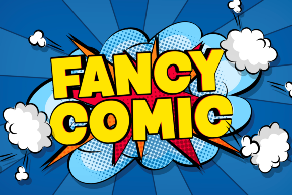 Fancy Comic: A Display Font That Delivers Charm at First Glance