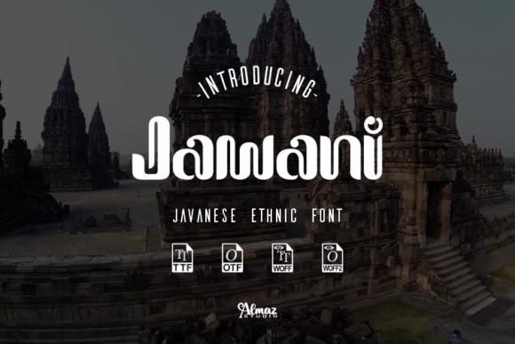 Jawani: A Wavy, Bohemian Display Font for Thoughtful Typography