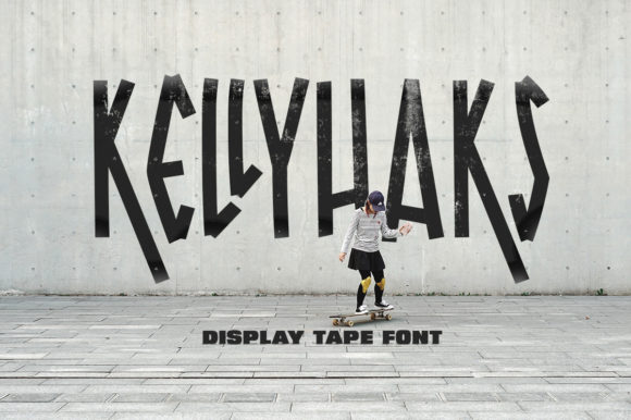 Kellihaks: A Display Font with Grit and Grace
