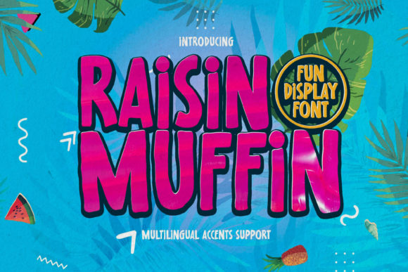 Raisin Muffin: A Display Font That Adds Warmth Without Sacrificing Clarity
