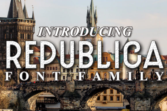 Republica: A Display Font That Makes Your Headlines Instantly Recognizable
