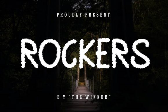 Rockers: A Bold, Polished Display Font for Small Business Branding