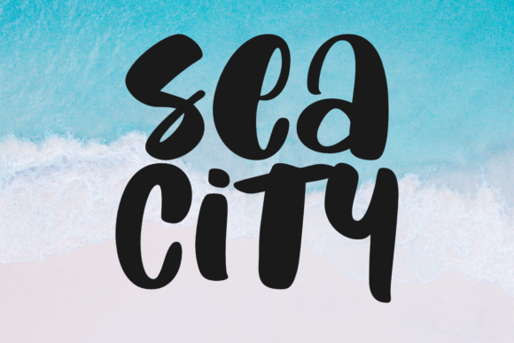 Sea City: A Display Font That Grabs Attention—Without Screaming