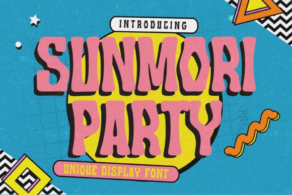 Sunmori Party: A Thoughtful Display Font for Editorial Calm