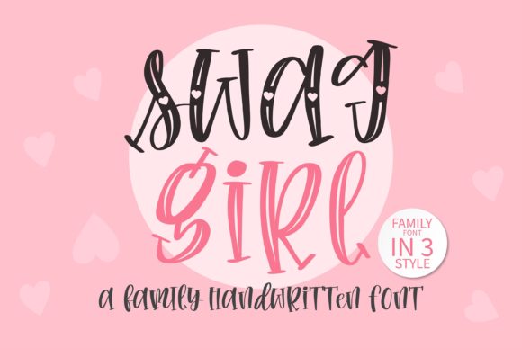Swag Girl: A Display Font That Fits Real Web Design