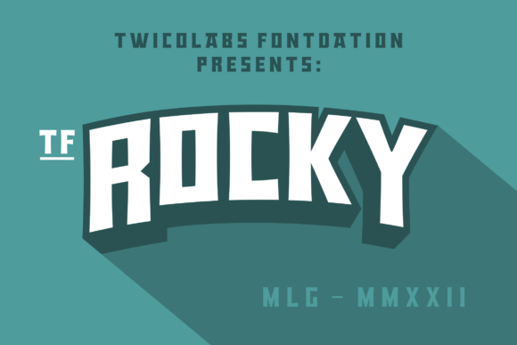 TF-Rocky: A Display Font That Makes Your Brand Instantly Memorable