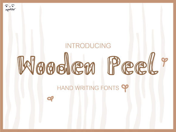 Wooden Peel: A Display Font for Warm, Editorial Charm